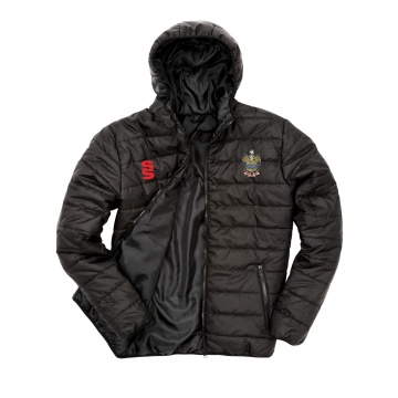 Darwen FC - Supersoft Jacket - Black/Red - Unisex Fit