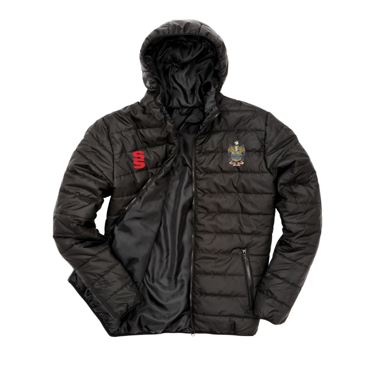 Darwen FC - Supersoft Jacket - Black/Red - Unisex Fit