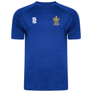 Womens Match Day - Dual Gym T-shirt - Royal Melange - Unisex Fit