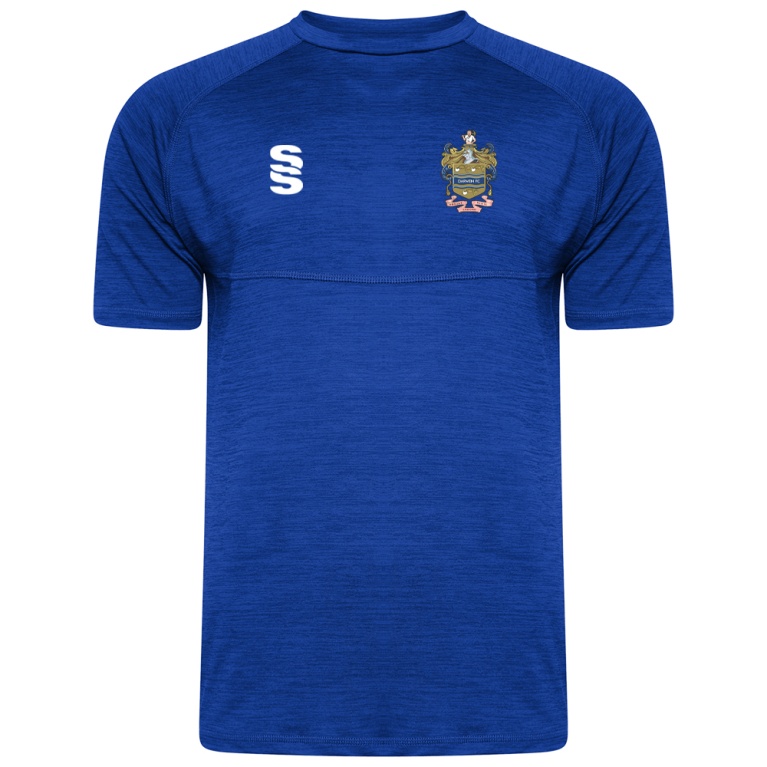 Dual Gym T-shirt : Royal Melange