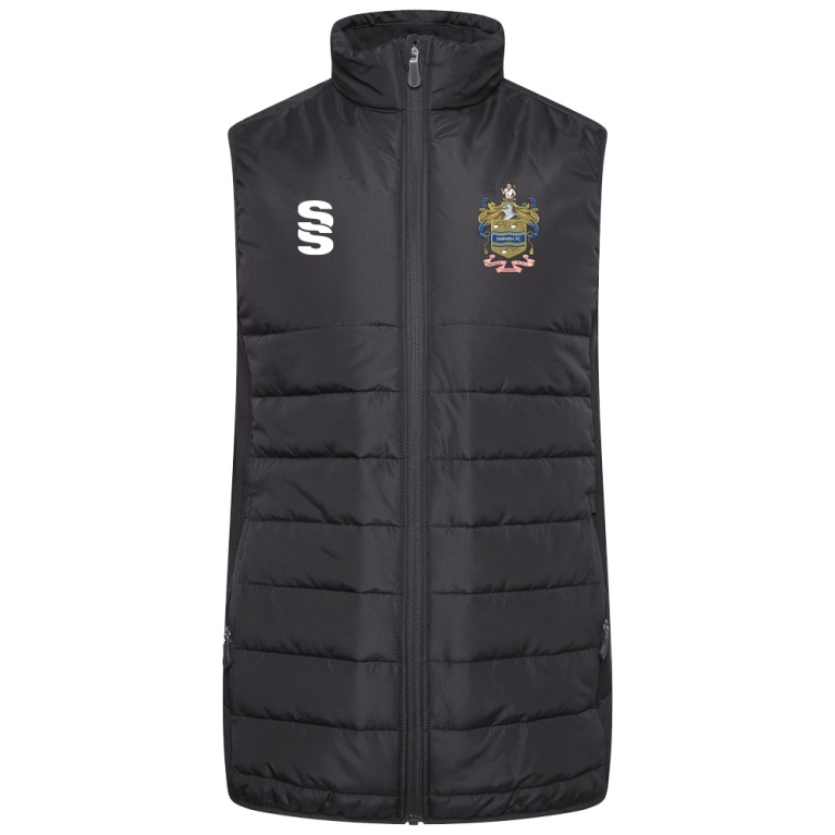 Darwen FC - Active Gilet - Black - Unisex Fit