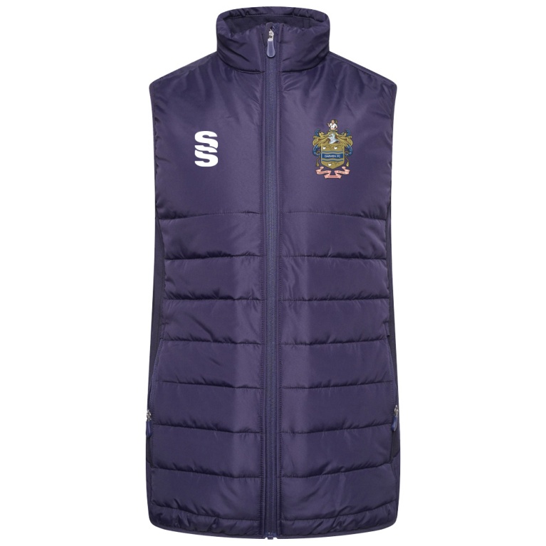Darwen FC - Active Gilet - Navy - Unisex Fit
