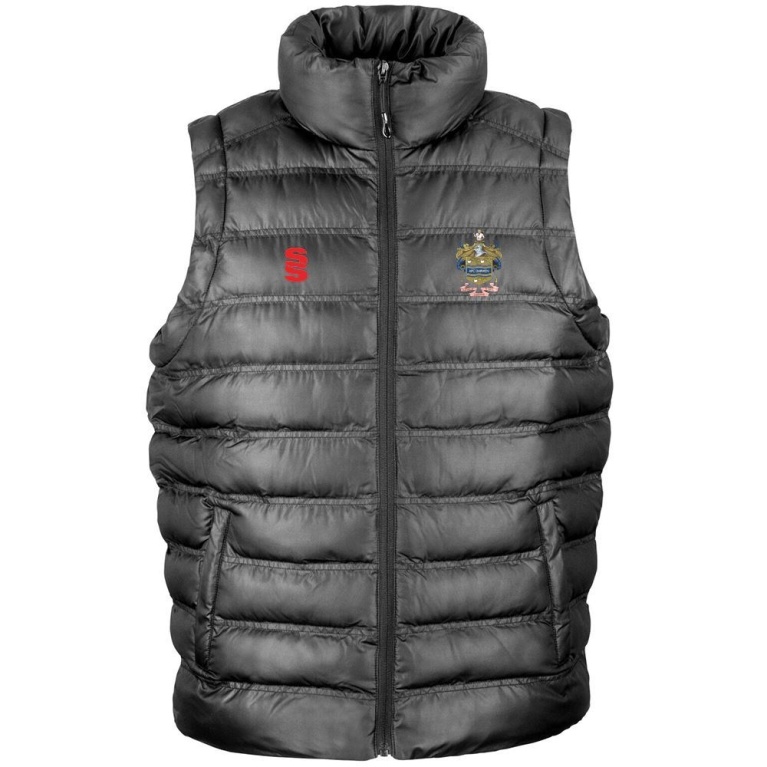 Darwen FC - Padded Gilet : Black