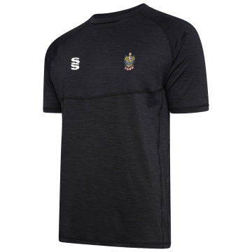 Match Day - Dual Gym T-shirt - Black Melange - Unisex Fit