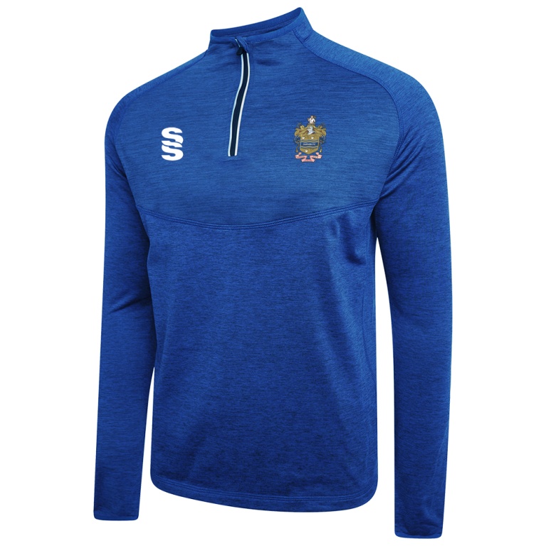Womens Match Day - 1/4 Zip Dual Performance Top - Royal - Unisex Fit