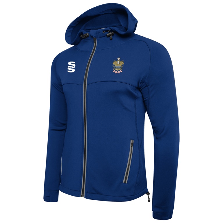 Womens Match Day - Dual Full Zip Hoody - Royal - Unisex Fit