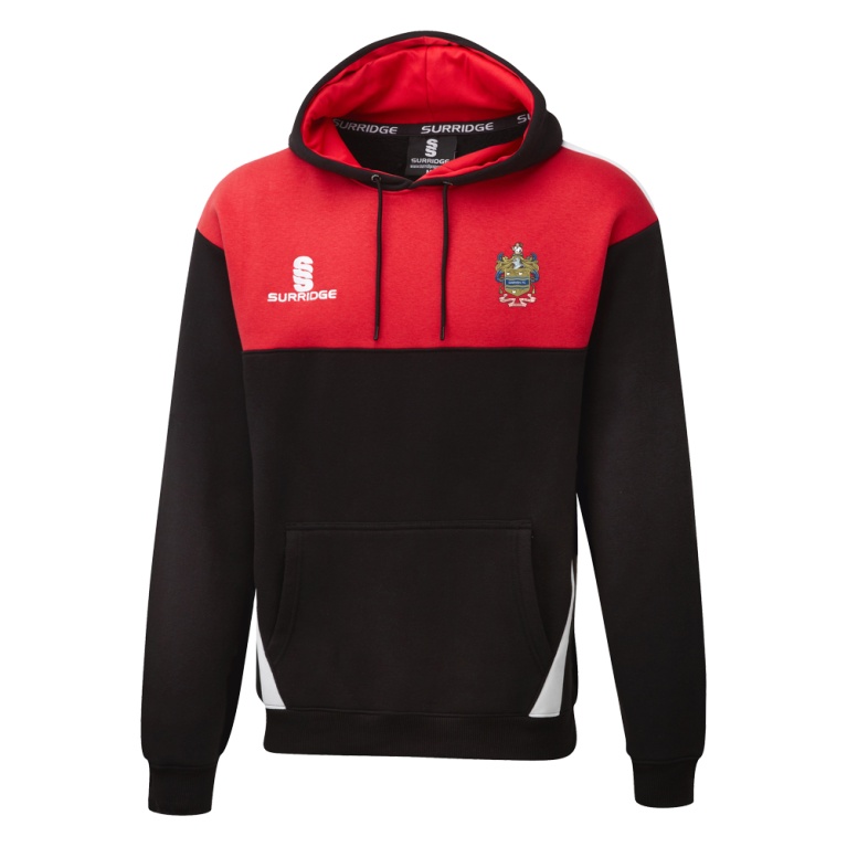 Match Day - Blade Hoody - Black / Red / White - Unisex Fit
