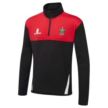 Match Day - Blade Performance Top - Black / Red / White - Unisex Fit