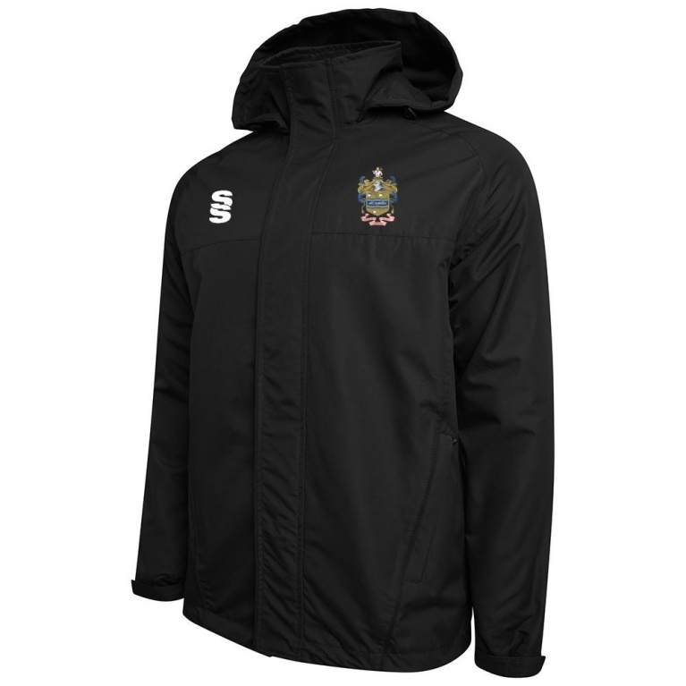 Darwen FC - Rain Jacket - Black - Unisex Fit