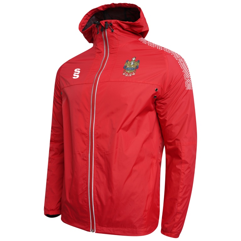 Darwen FC - Dual Full Zip Training Jacket - Red - Unisex Fit