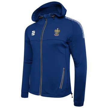 Darwen FC - Dual Full Zip Hoody - Royal - Unisex Fit